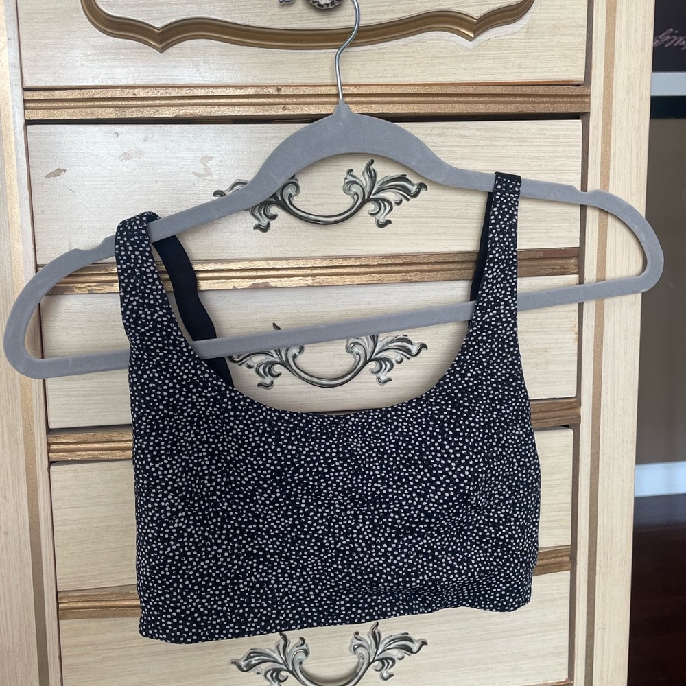 Lululemon speckled sports bra